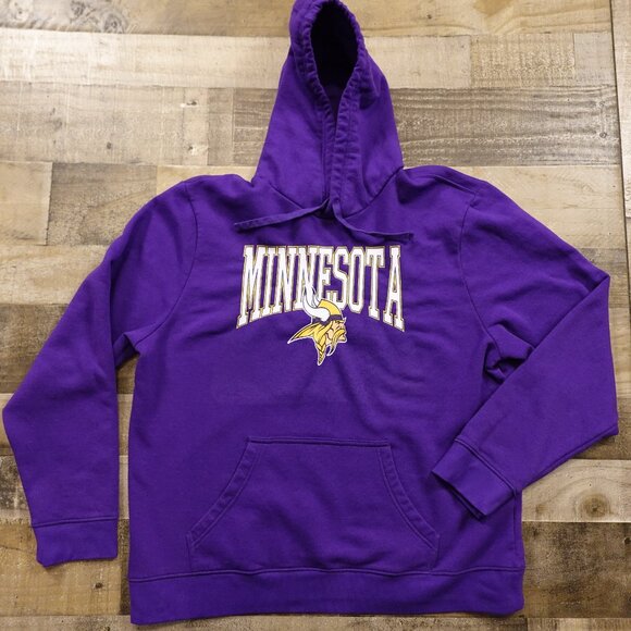 Fanatics Other - Minnesota‎ Vikings Hoodie Men’s XL Purple Fanatics NFL Pullover Sweatshirt